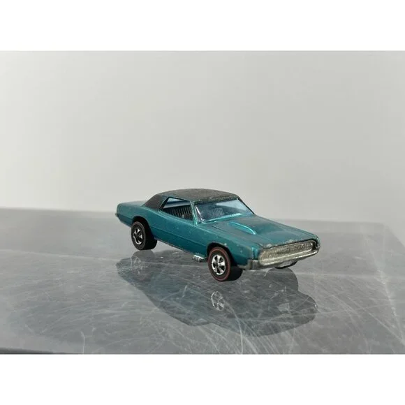 1967 Hot Wheels Redline Custom T Bird Aqua